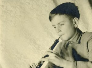 young-karl-jenskins-playing-oboe