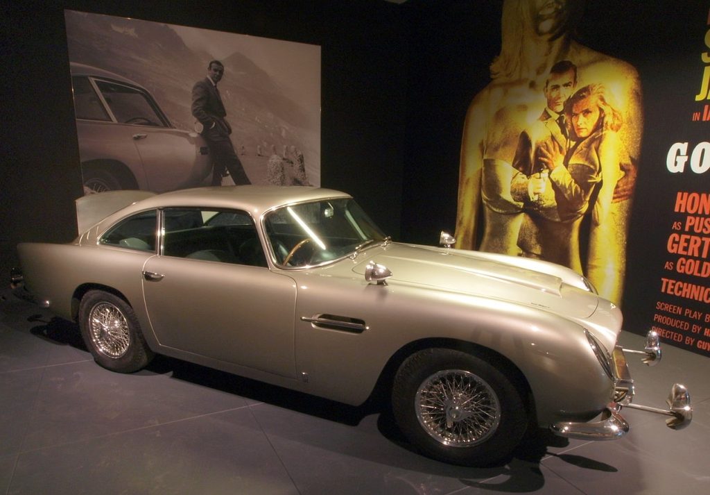 Aston -Martin DB5 of James Bond