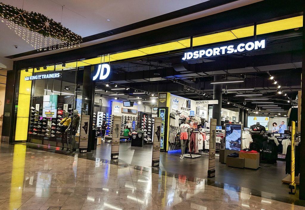 a JD Sports Store