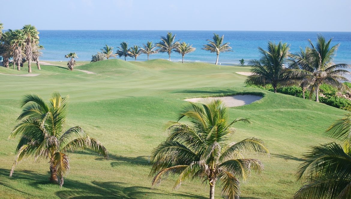 a golf resort in Jamaica