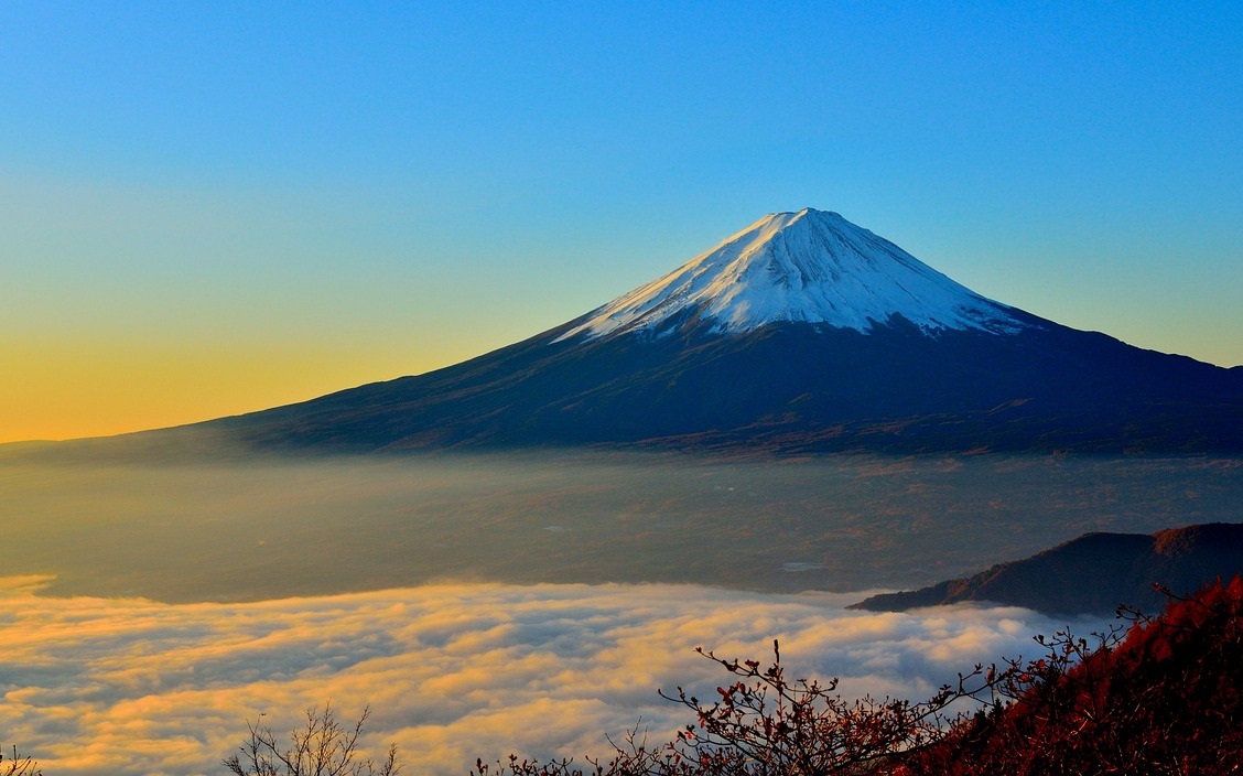 Mount Fuji in Japan