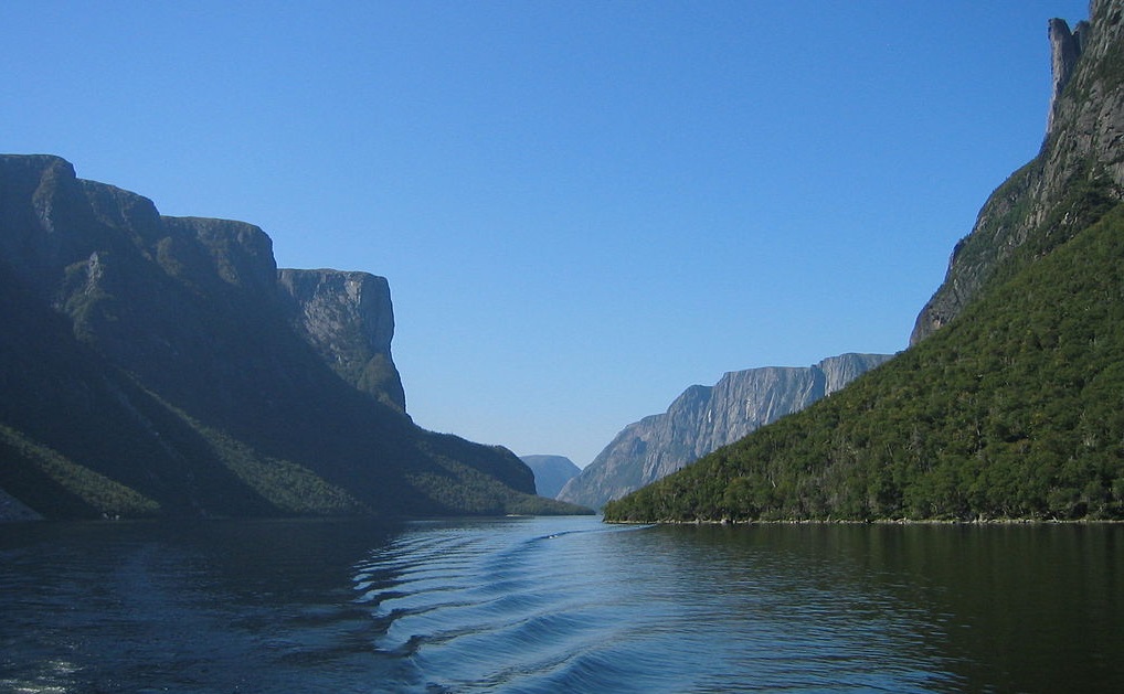 Western Brook Pond of Gros Morne National Park