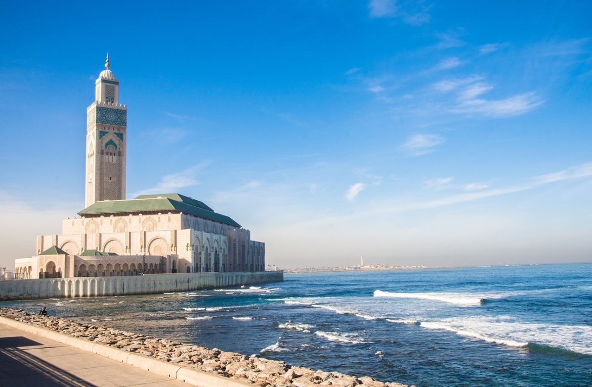 Hassan II Mosque in Casablanca