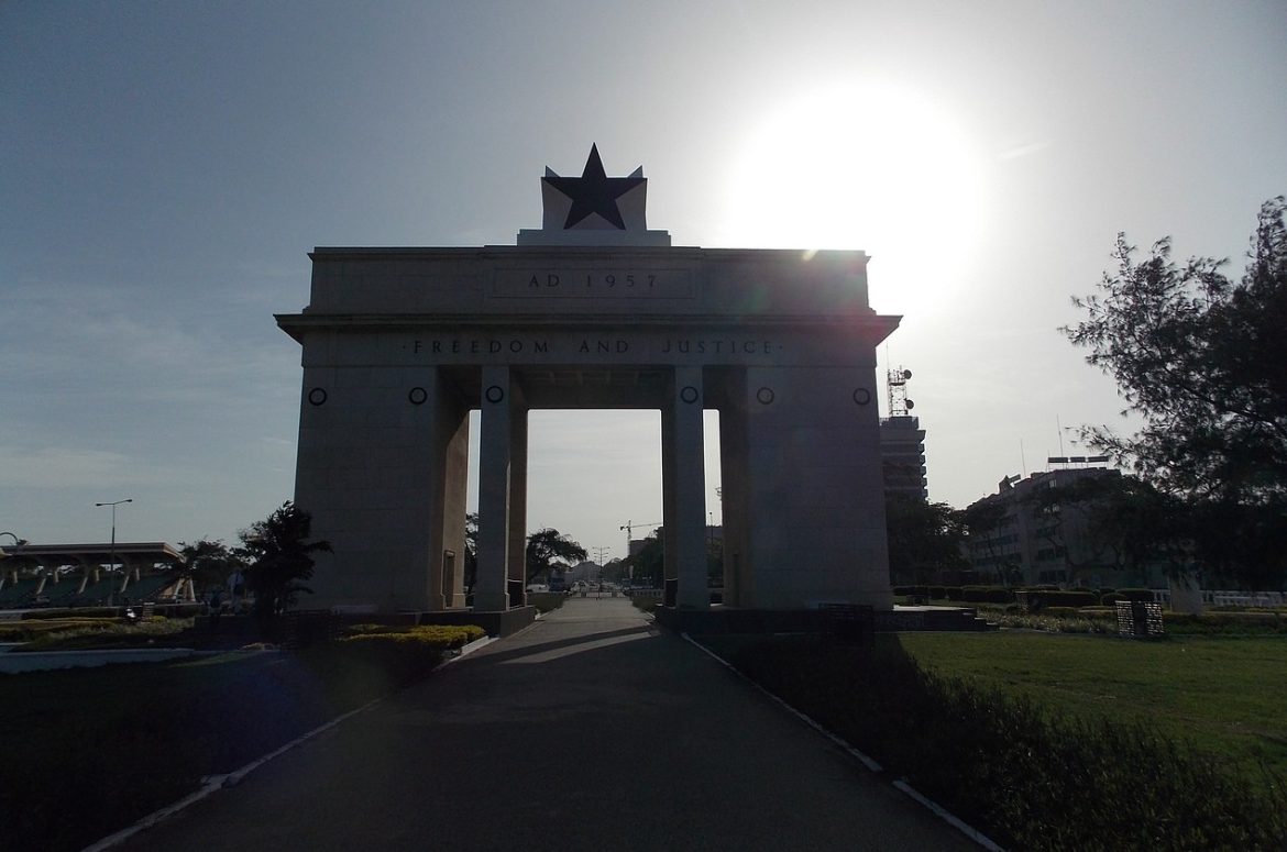 Independence Arch in Accra