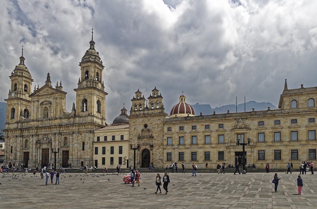 Plaza de Bolívar in Bogota