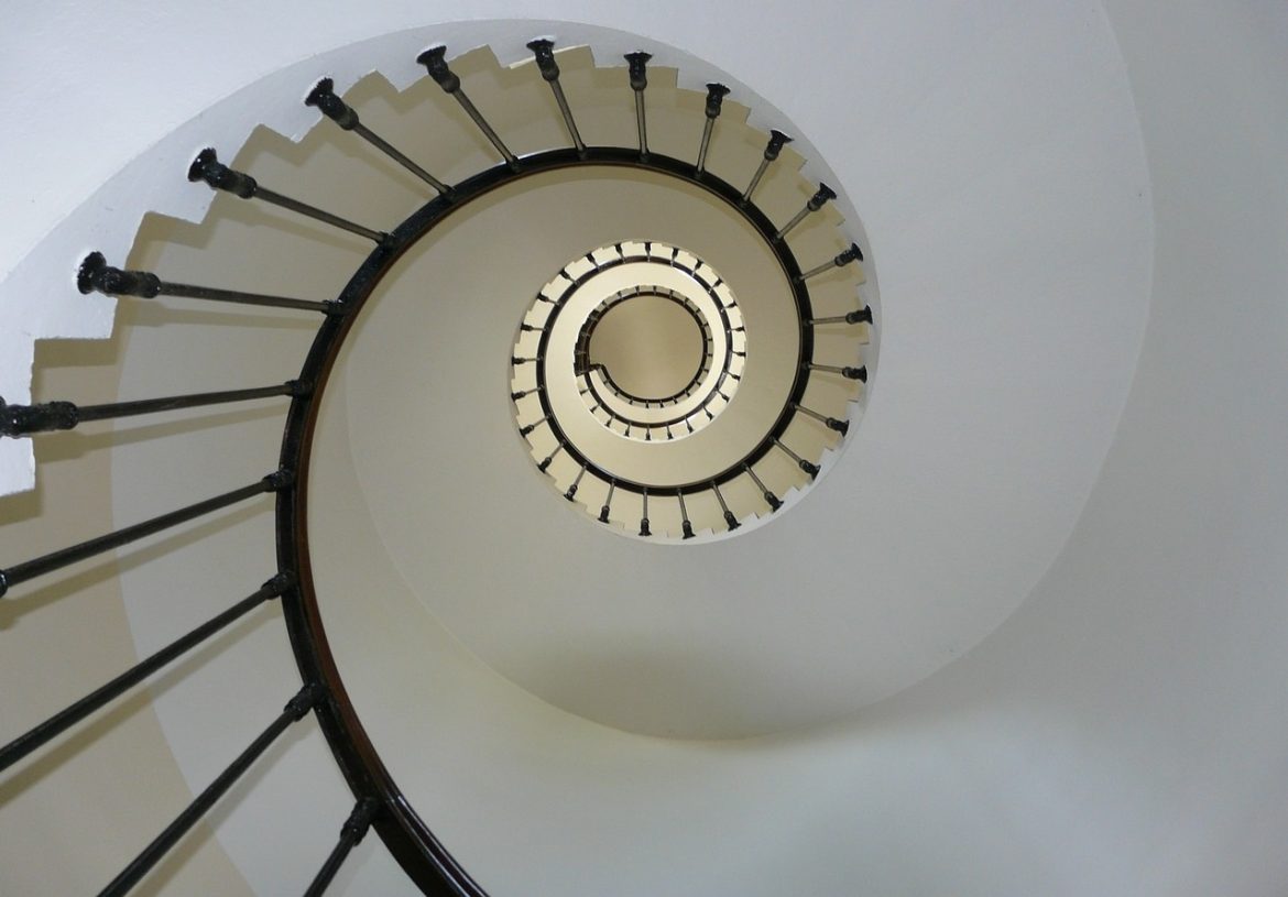 Staircase optical illusion