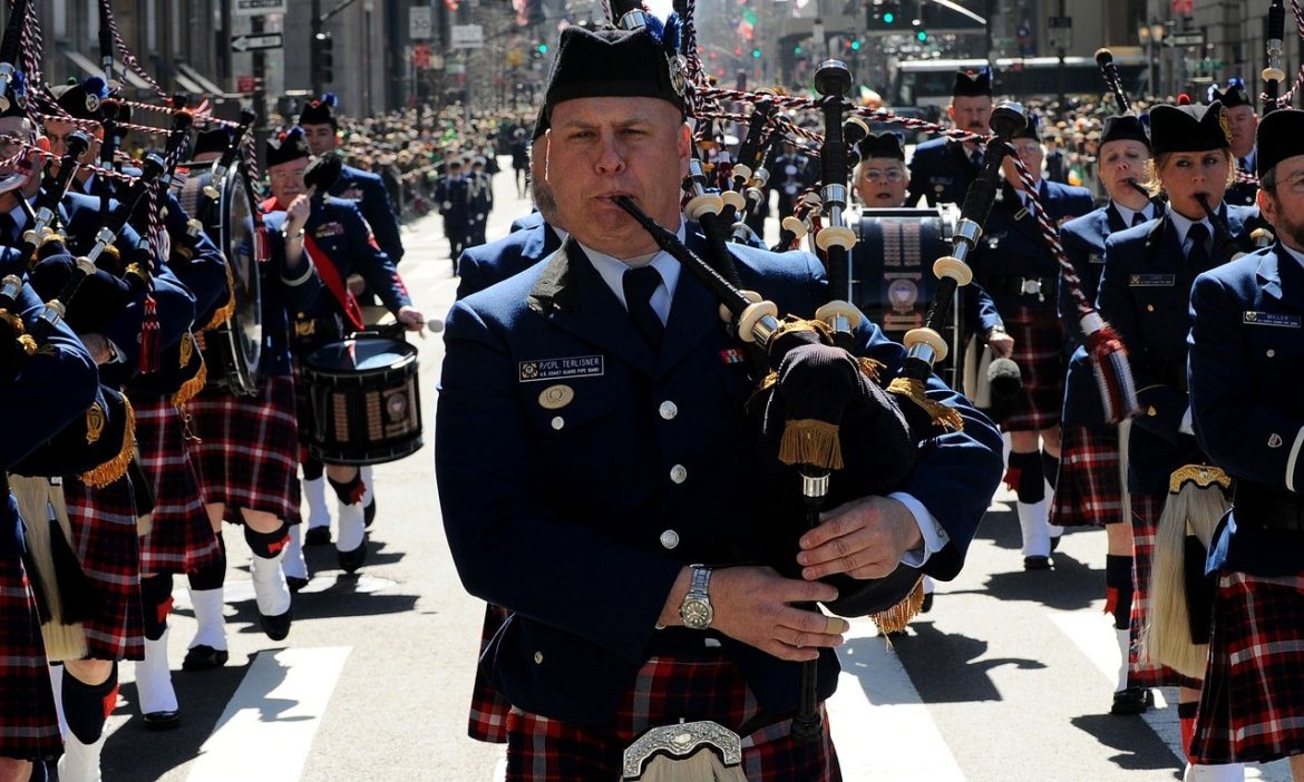 Irish music in St. Patrick's Day parade