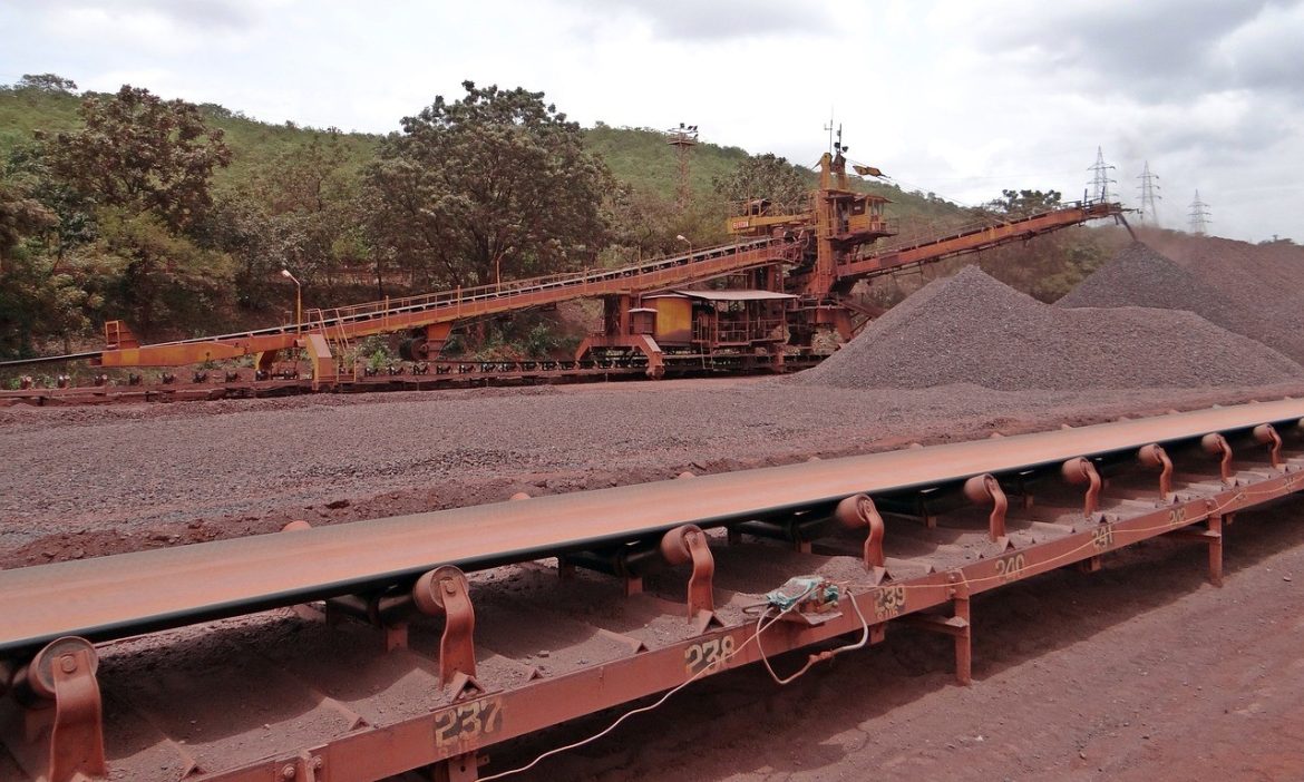 Iron ore mining
