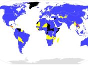 Map of members of ISO