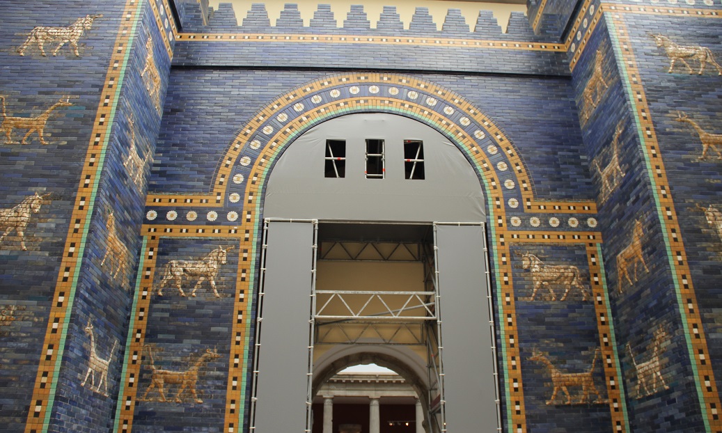 Reconstructed Ishtar Gate in the Pergamon Museum in Berlin