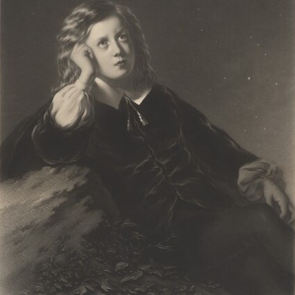 Sir Isaac Newton as a child