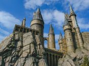 Hogwarts castle replica of Harry Potter