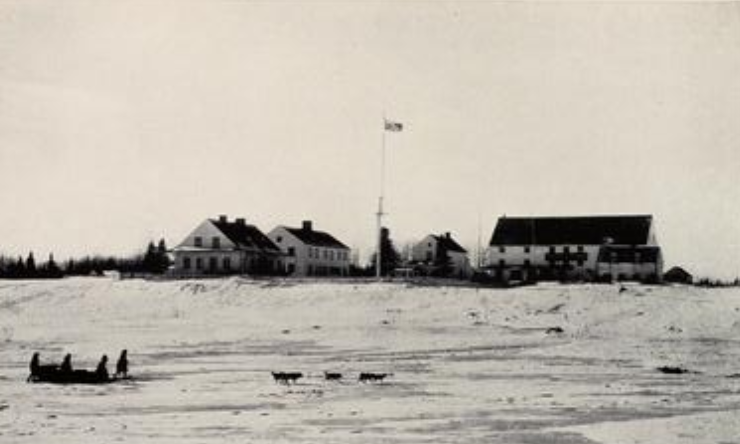 Moose Factory, a Hudson's Bay Company trading post